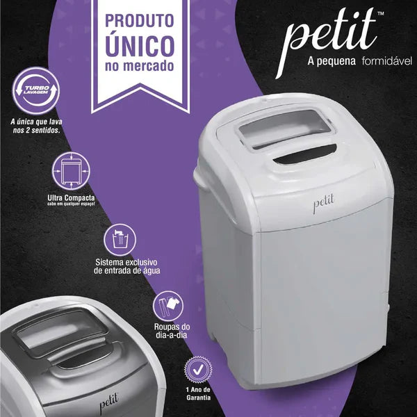 Mini Lava-Roupas Automática (Oferta Relampago)