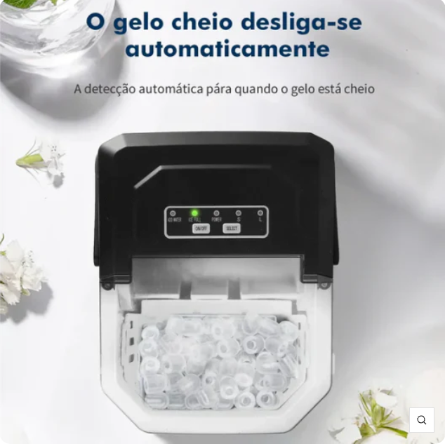 Smartice - Maquina de Gelo Portátil Fácil de Usar