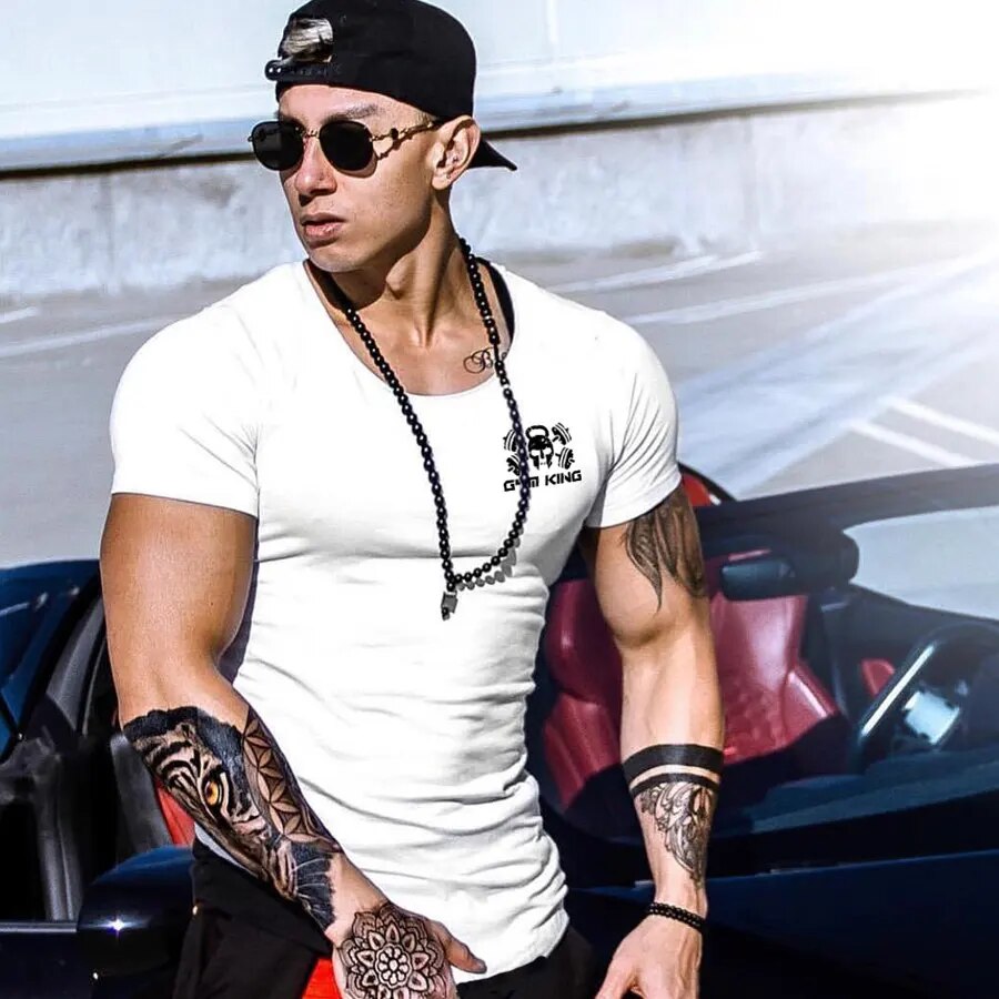 Camiseta Faixa nas Costas | Musculação, Treino e Casual