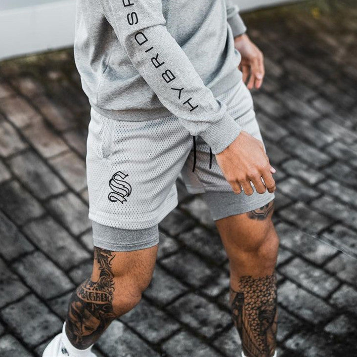 Compre 1 e Leve 2º com 50% OFF - Shorts Dryfit Hybrid | 2 em 1 | Secagem Rápida | Respirável
