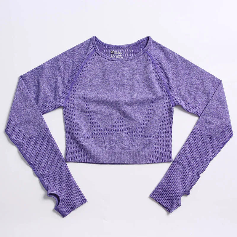 Cropped Fitness FormaFit Manga Longa - Kali