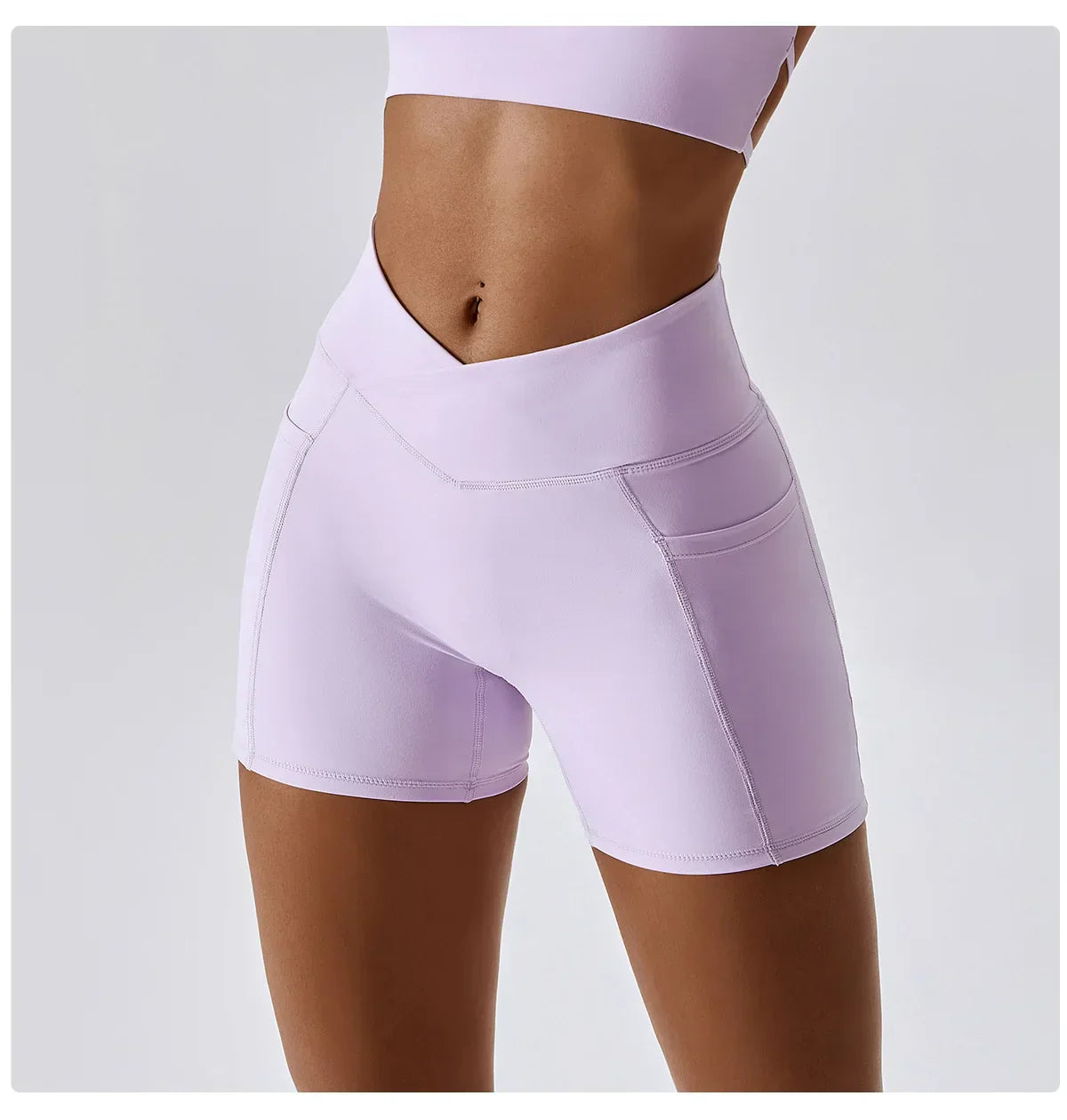 Shorts Fitness Feminino Com Bolso FormaFit - Zephyros