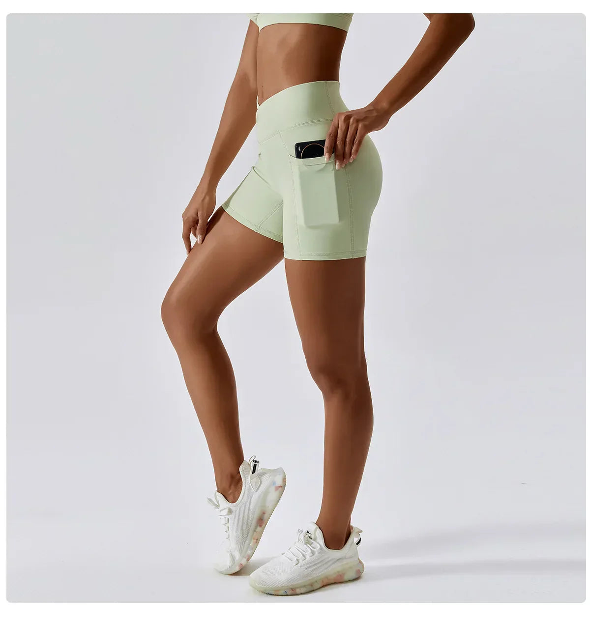 Shorts Fitness Feminino Com Bolso FormaFit - Zephyros