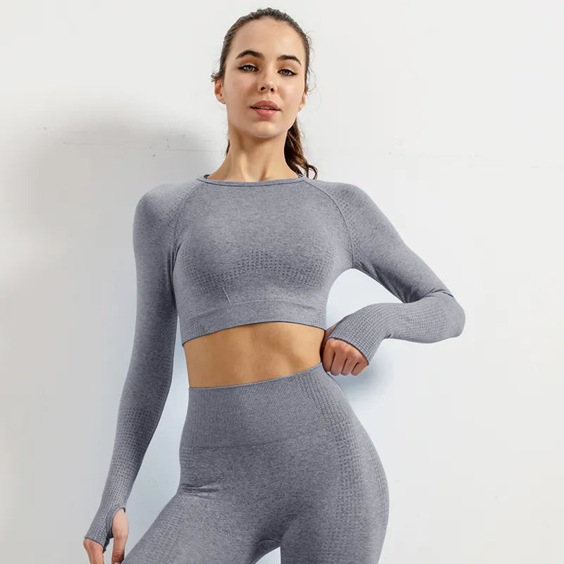 Cropped Fitness FormaFit Manga Longa - Kali
