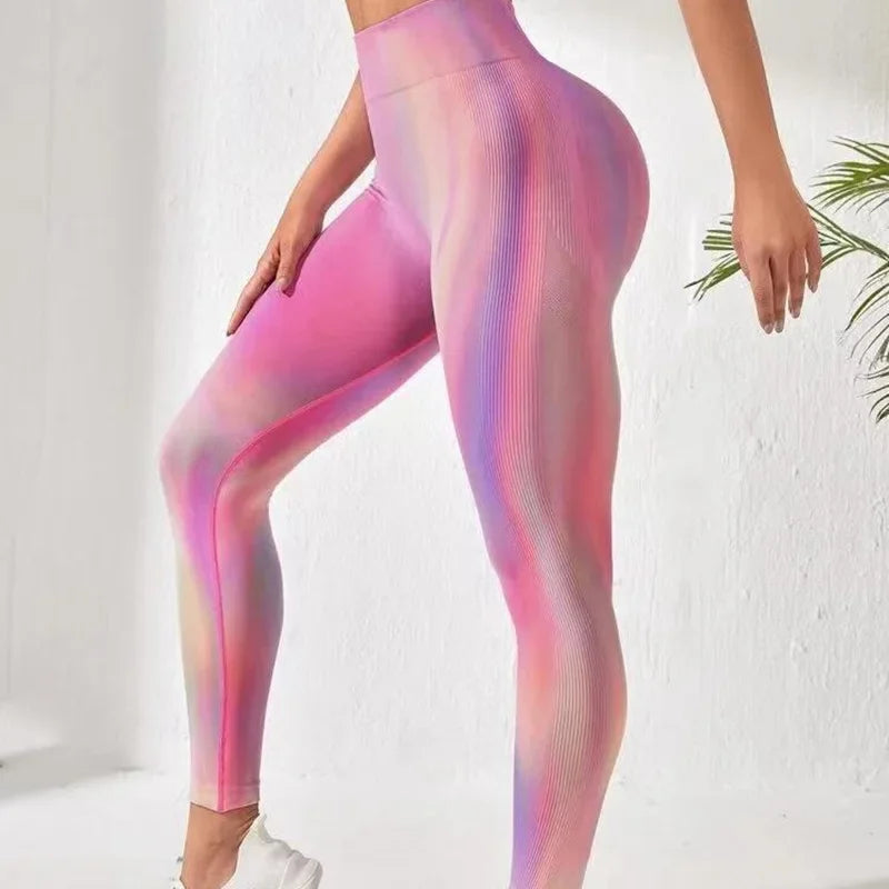 Calça Legging Fitness Feminina FormaFit tie-dye - Aurora