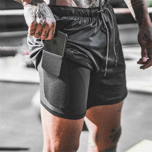 Compre 1 e Leve 2º com 50% OFF | Shorts Dryfit Clean | 2 em 1 | Secagem Rápida
