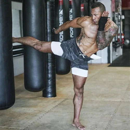Compre 1 e Leve 2º com 50% OFF | Shorts Dryfit Clean | 2 em 1 | Secagem Rápida