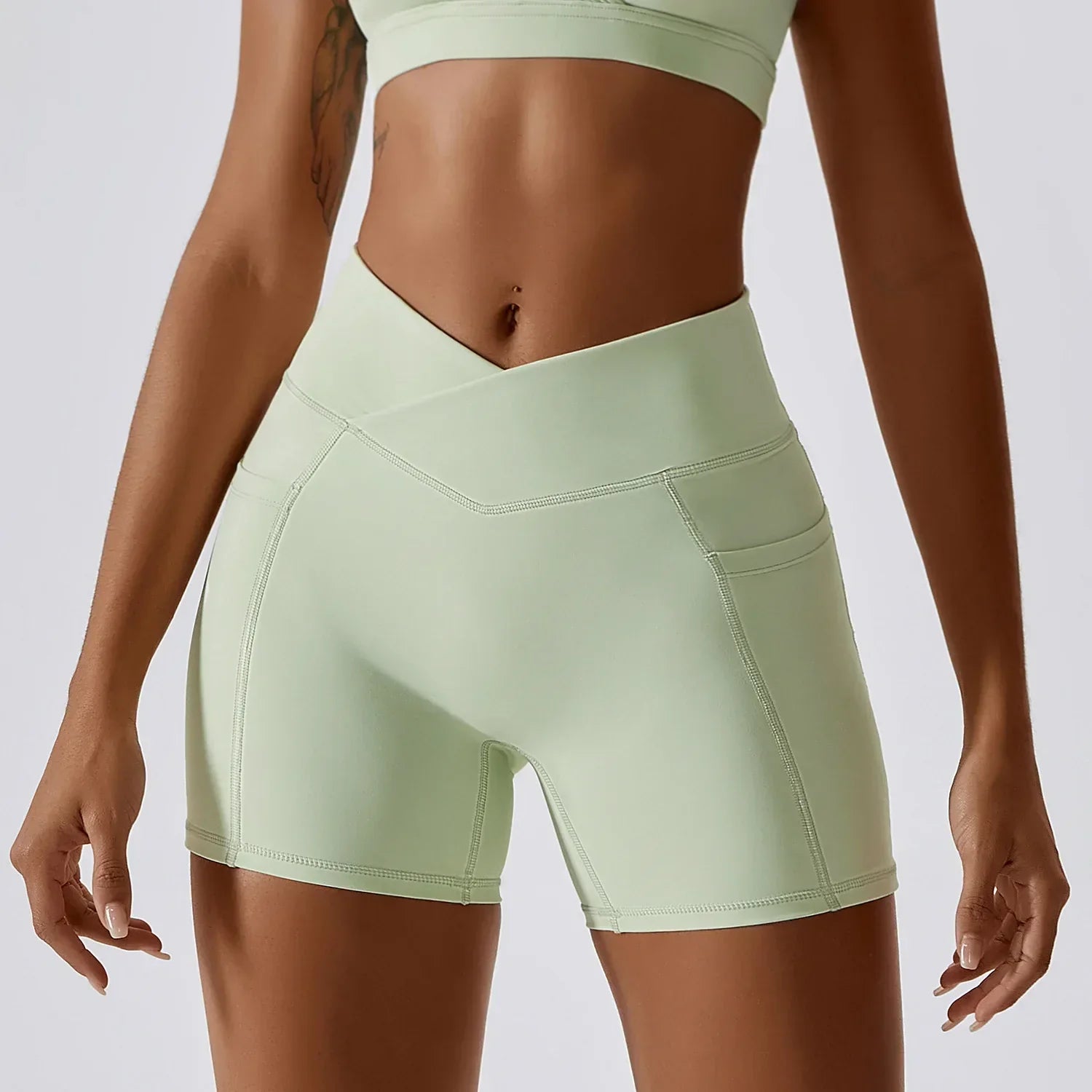 Shorts Fitness Feminino Com Bolso FormaFit - Zephyros