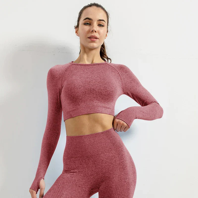 Cropped Fitness FormaFit Manga Longa - Kali