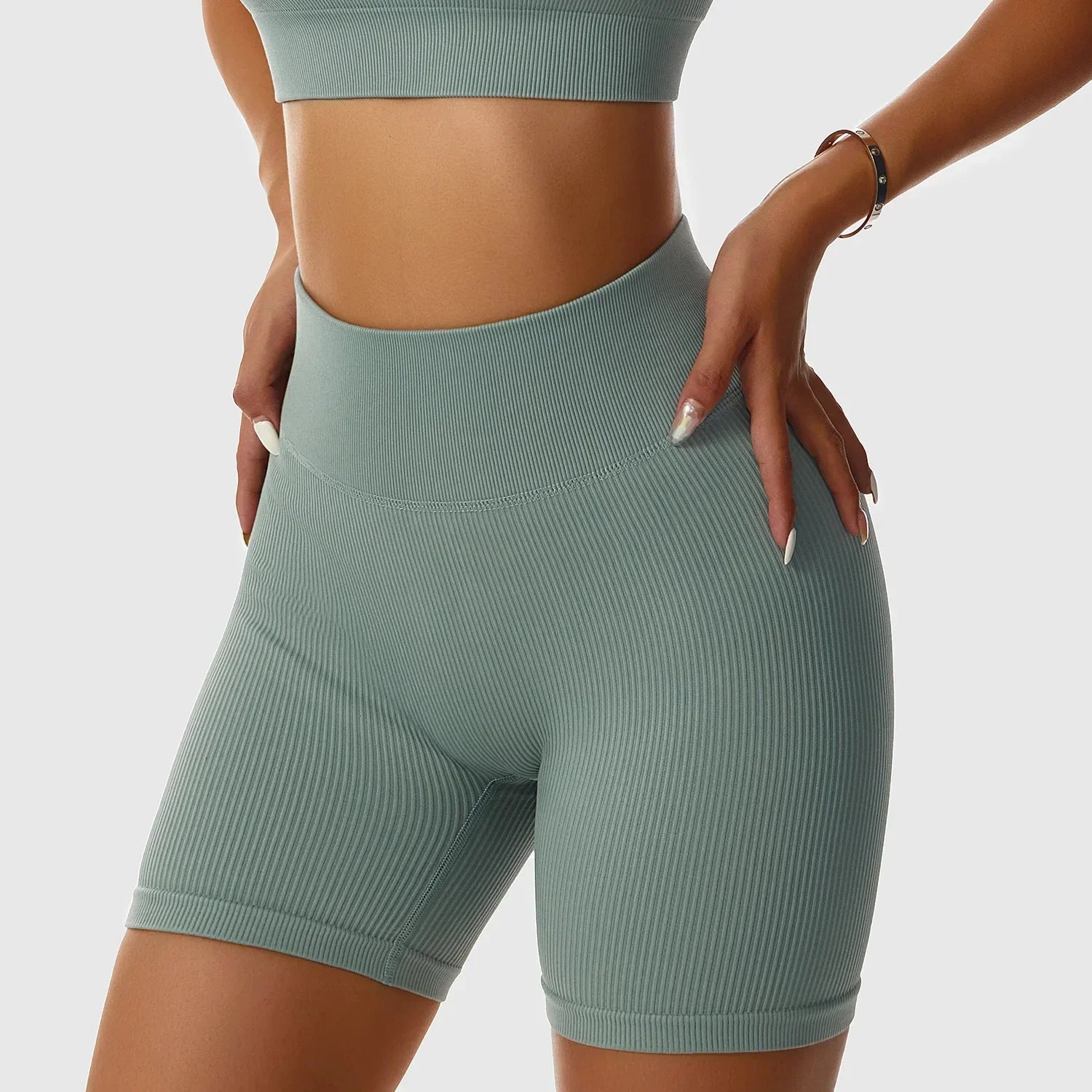 Shorts Fitness Feminino Formafit Canelado - Solar