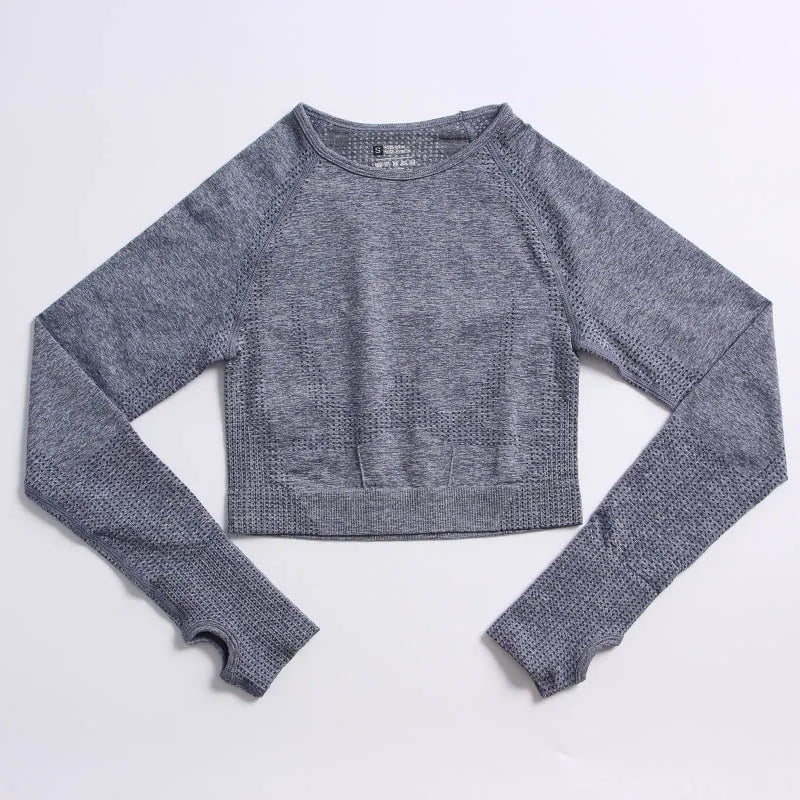 Cropped Fitness FormaFit Manga Longa - Kali