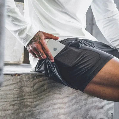 Compre 1 e Leve 2º com 50% OFF | Shorts Dryfit Clean | 2 em 1 | Secagem Rápida
