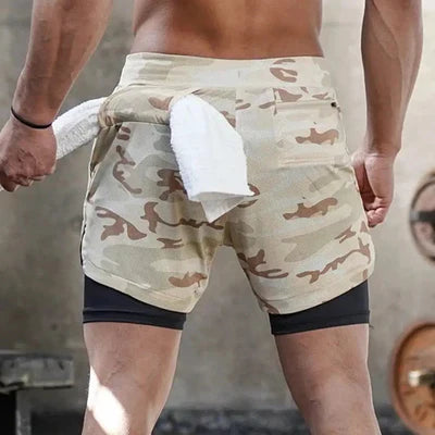Compre 1 e Leve 2º com 50% OFF | Shorts Dryfit Clean | 2 em 1 | Secagem Rápida